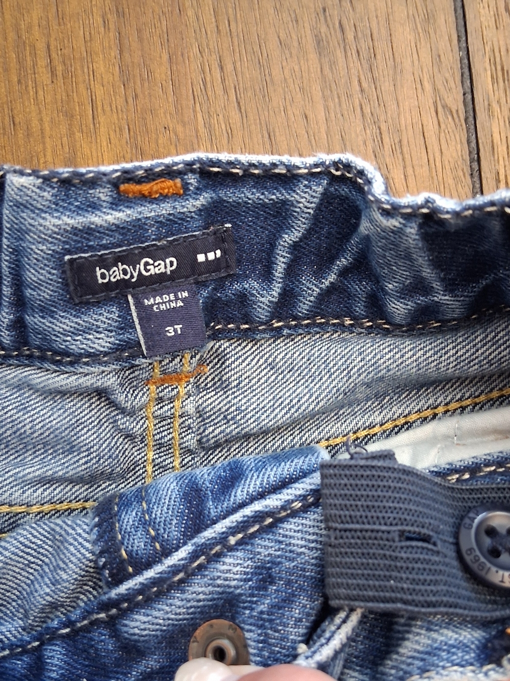 babyGap Toddler Blue Denim Jean Shorts - Blue